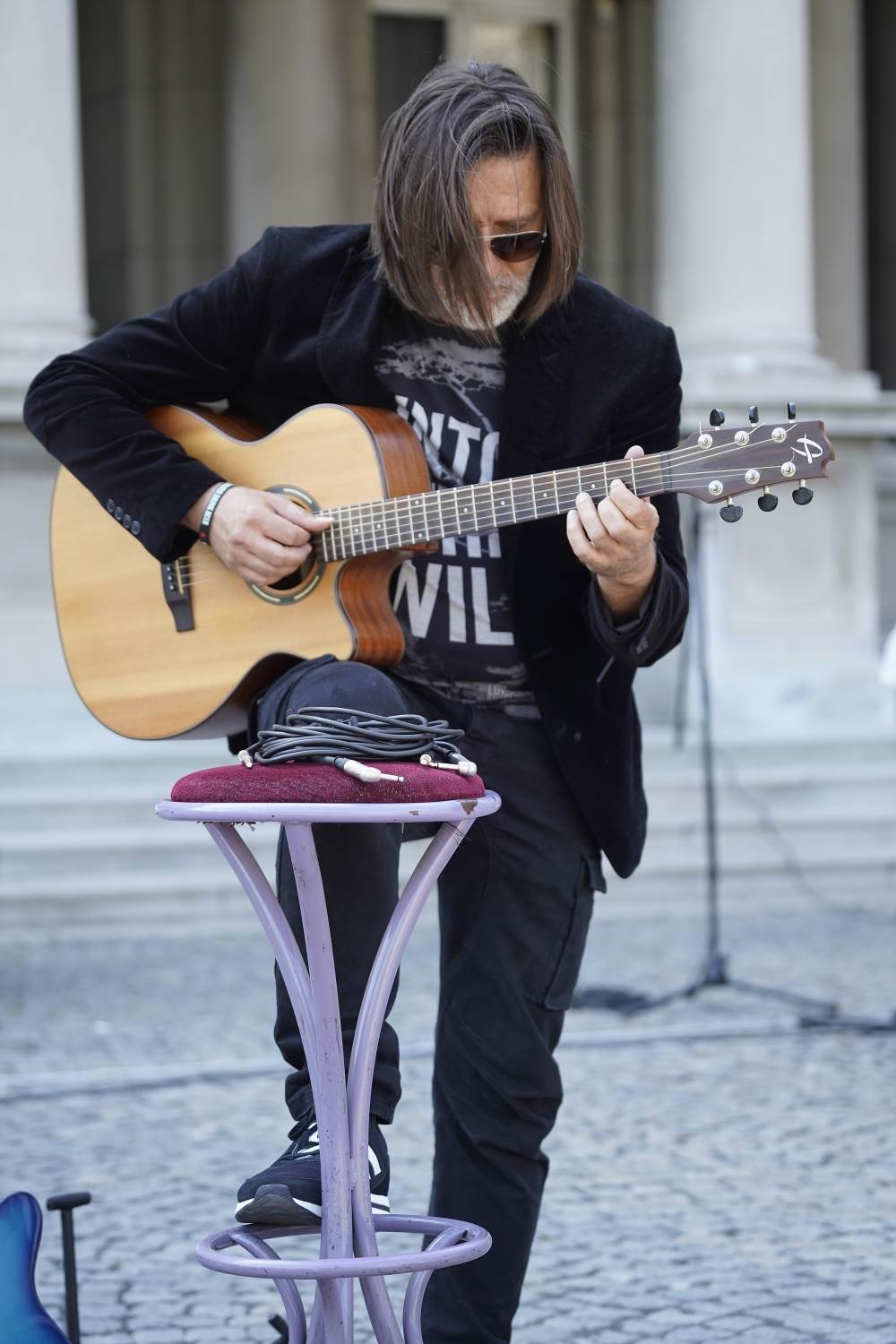 Saša Kovačević koncert ispred Skupštine grada Beograda