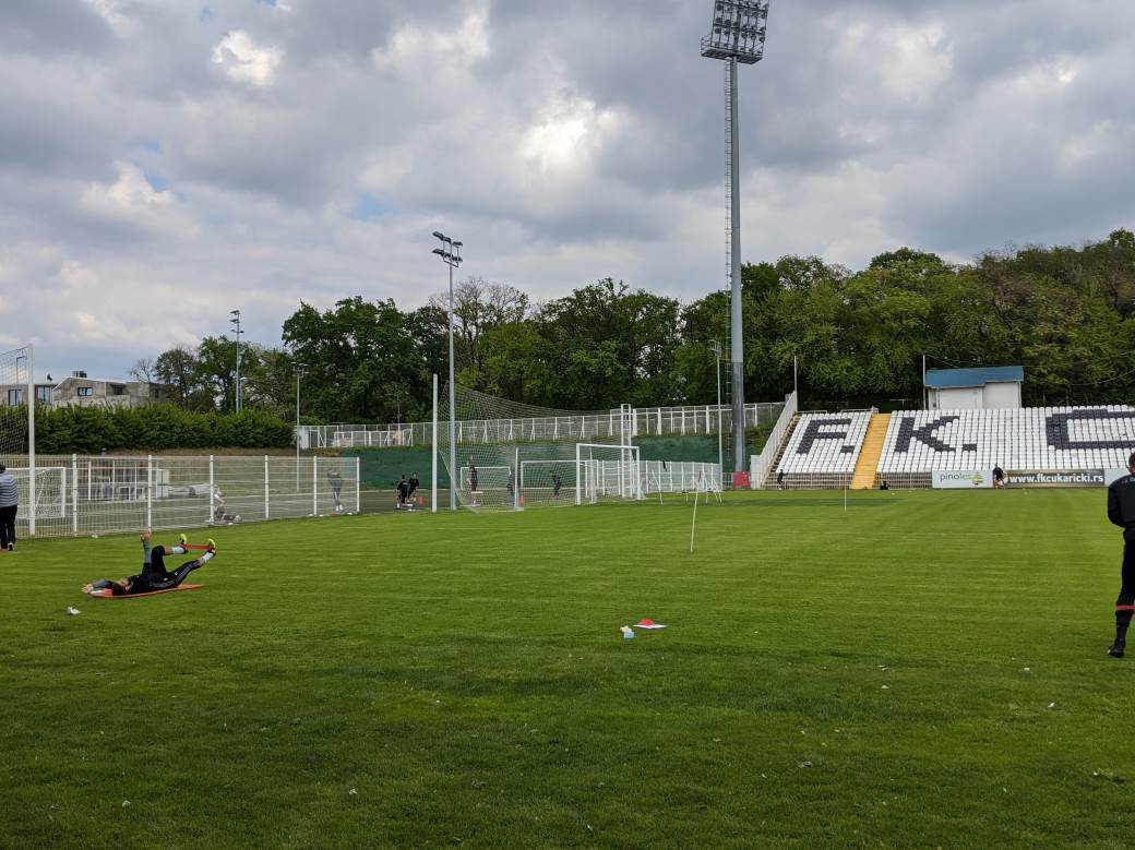 Čukarički povratak na treninge 4. maj