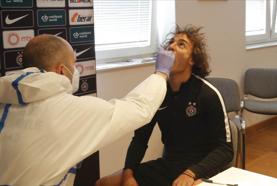 Partizan prva utakmica posle vanrednog stanja