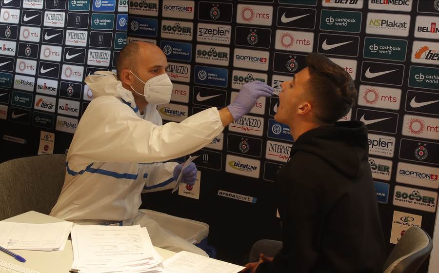 Partizan prva utakmica posle vanrednog stanja