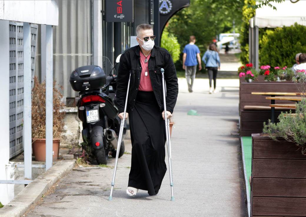 Đorđe David slomljena noga