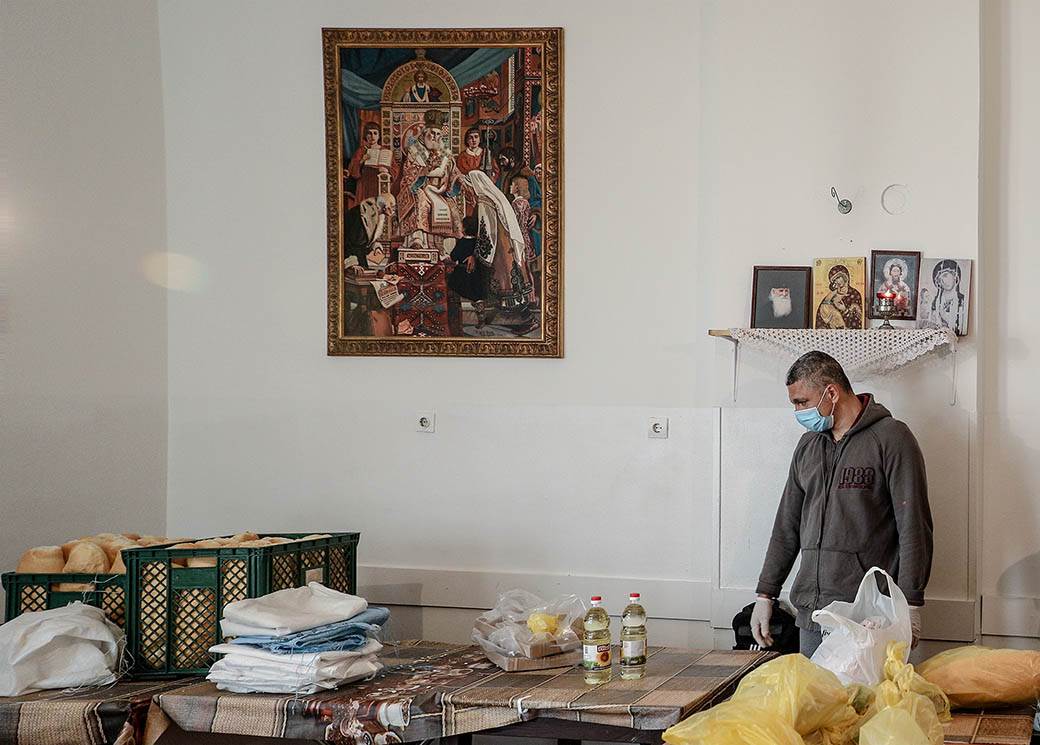 Korona virus, vanredno stanje i policijski čas u Srbiji, fotografije