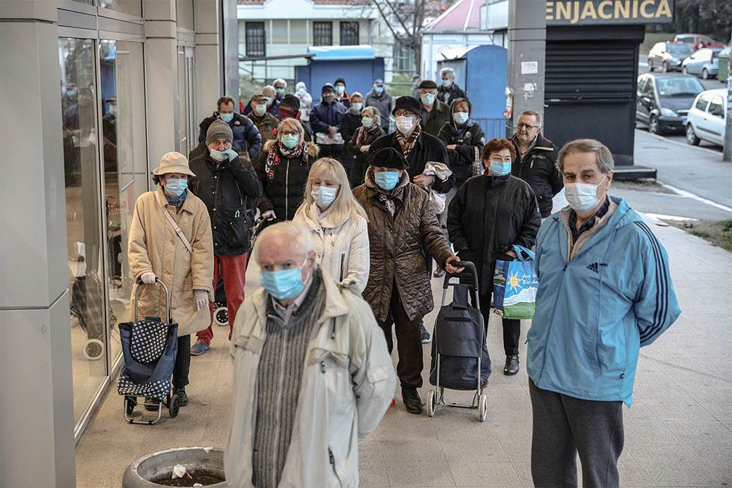 Korona virus, vanredno stanje i policijski čas u Srbiji, fotografije