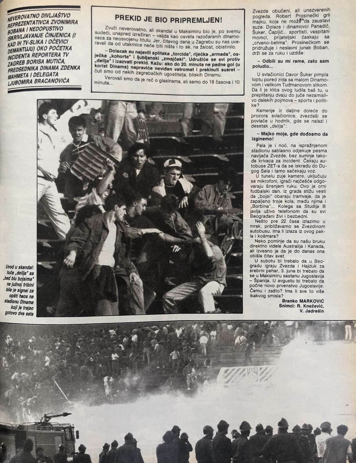 Kujtim Šalja: Arkan je bio naoružan na Maksimiru