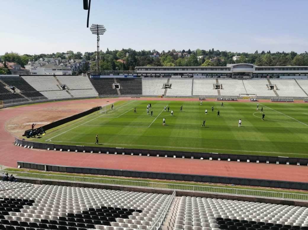 Partizan prva utakmica posle vanrednog stanja