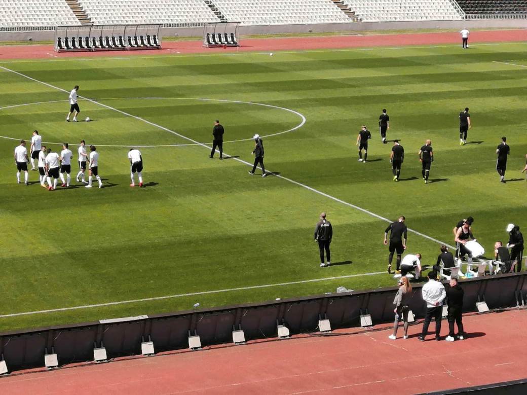 Partizan prva utakmica posle vanrednog stanja