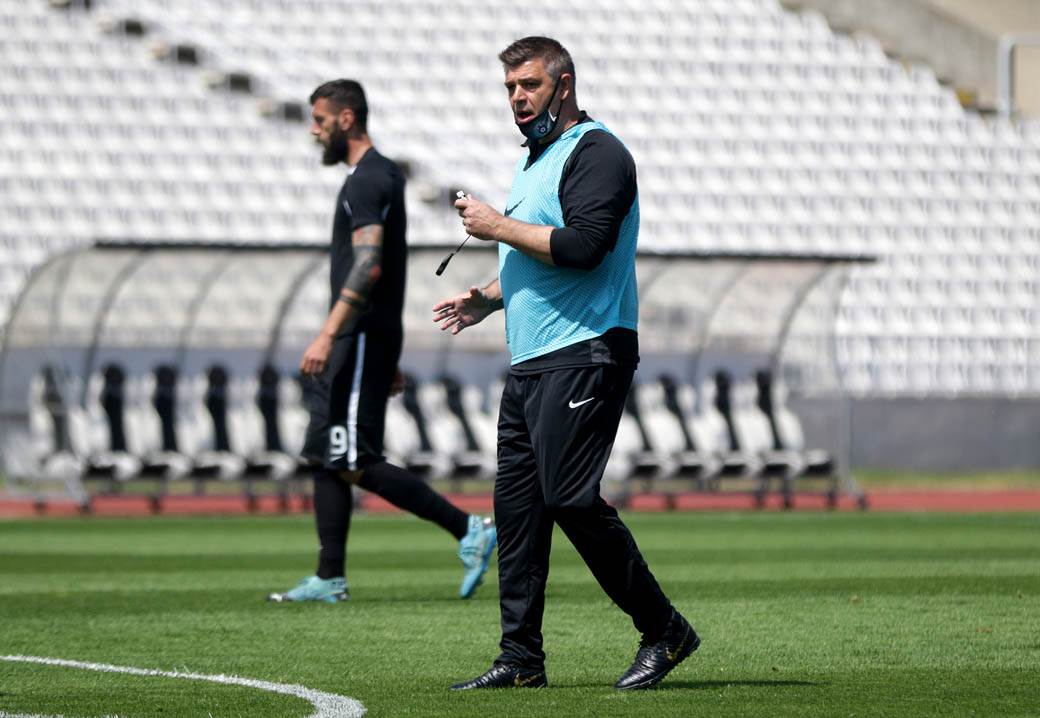 FK partizan prvi meč posle korona virus, test utakmica 