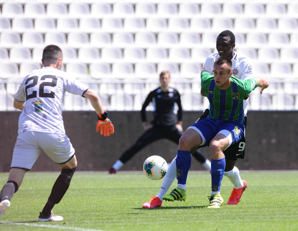 Partizan - Zemun 2:1 prijateljska utakmica