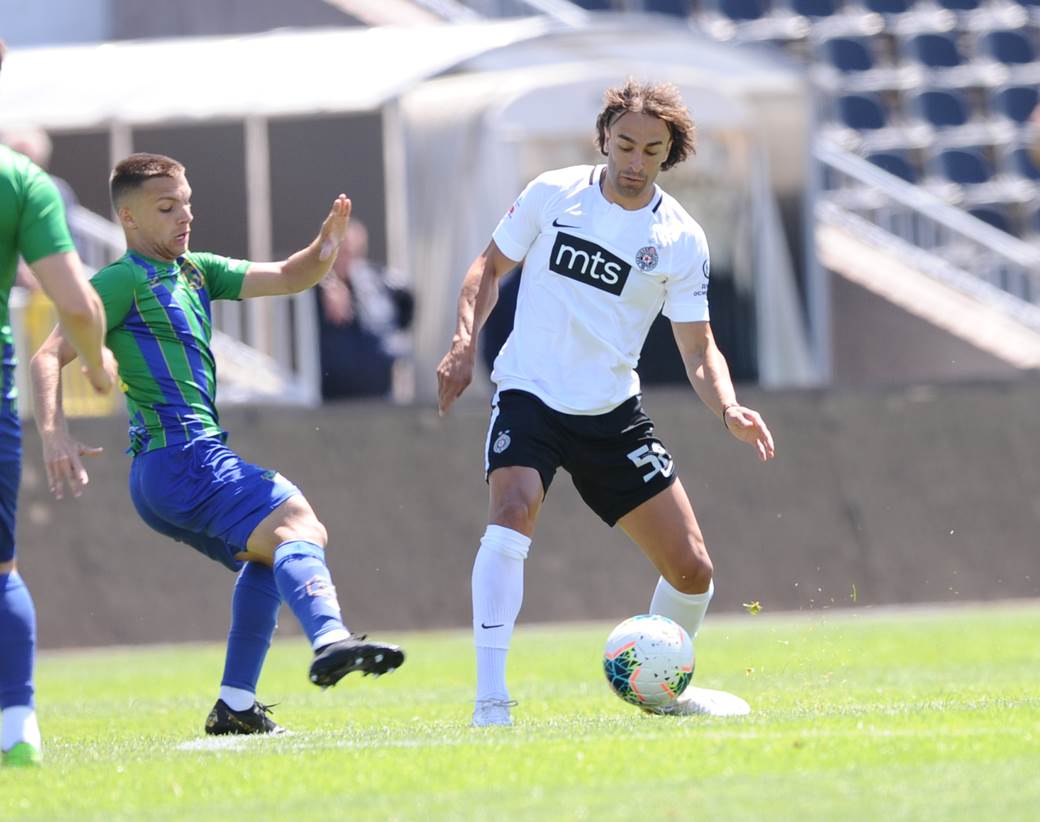 Partizan - Zemun 2:1 prijateljska utakmica