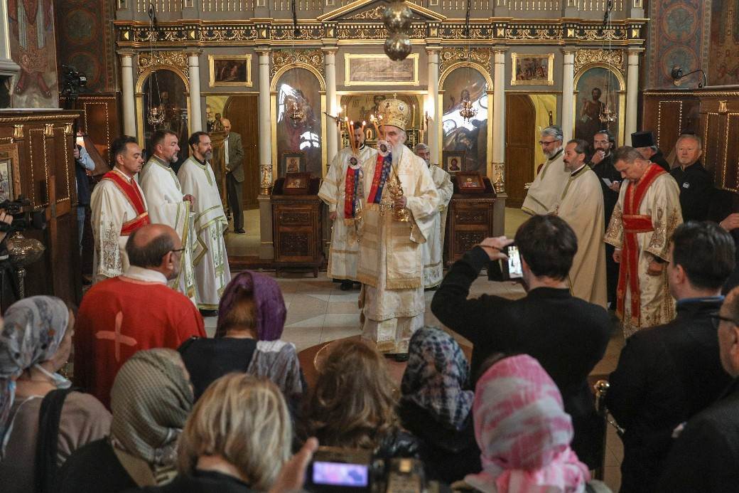 Spasovdan liturgija na Spasovdan