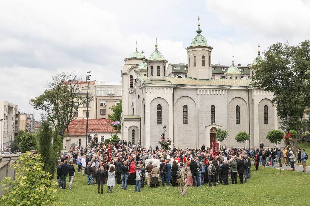 Spasovdan liturgija na Spasovdan