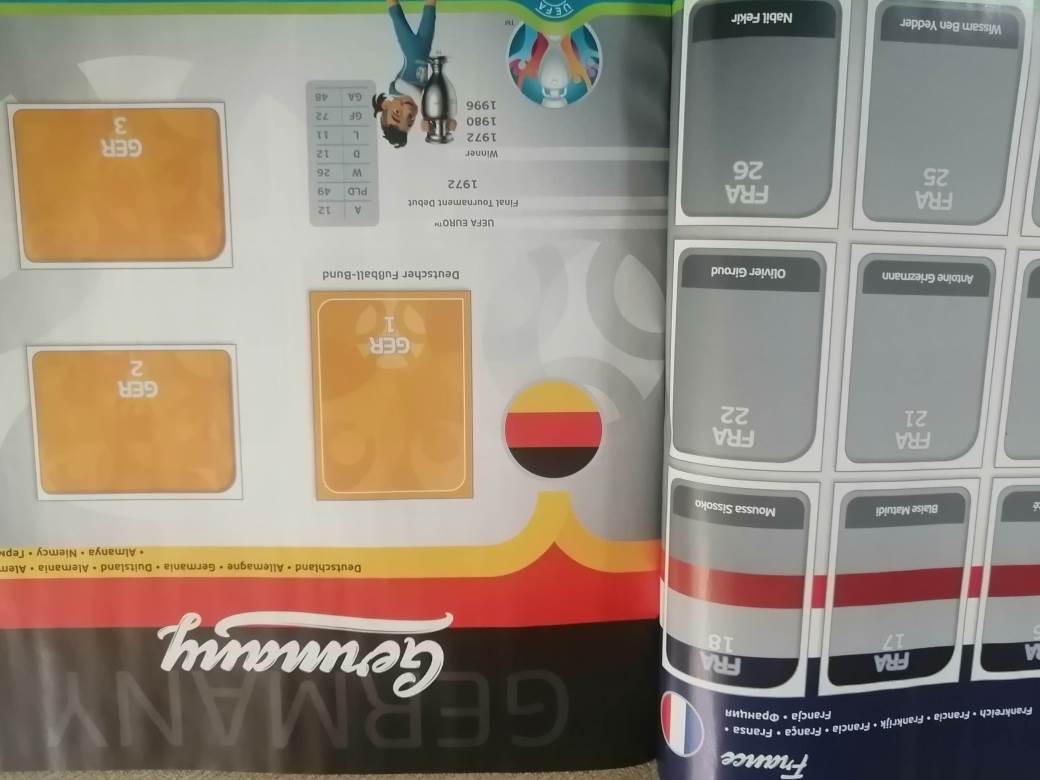 Panini Euro 2020 sličice album