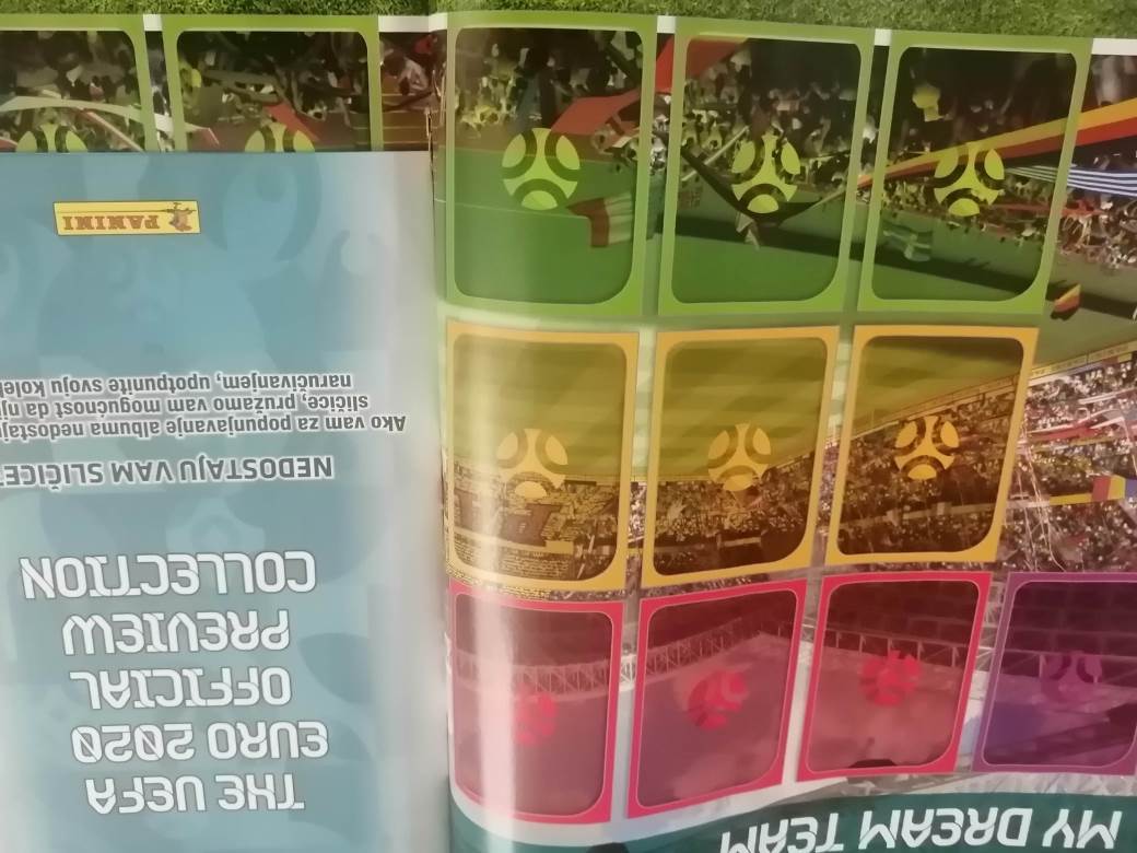 Panini Euro 2020 sličice album