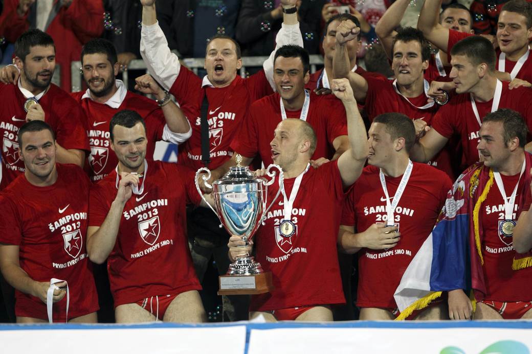 Crvena zvezda šampion Evrope u vaterpolu 2013. godina