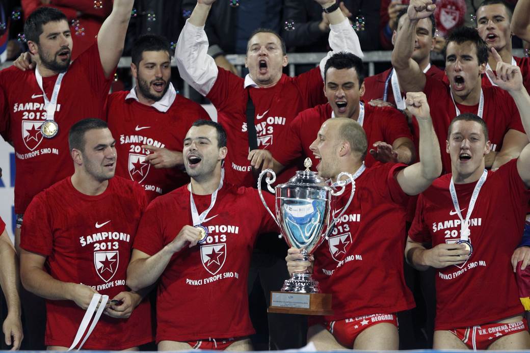 Crvena zvezda šampion Evrope u vaterpolu 2013. godina