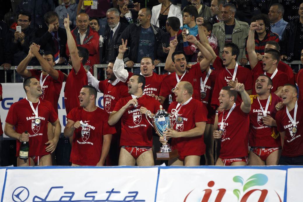 Crvena zvezda šampion Evrope u vaterpolu 2013. godina
