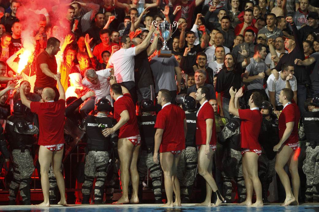 Crvena zvezda šampion Evrope u vaterpolu 2013. godina