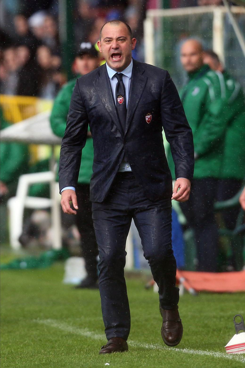 Vujadin Savić Crvena zvezda kapiten i navijač