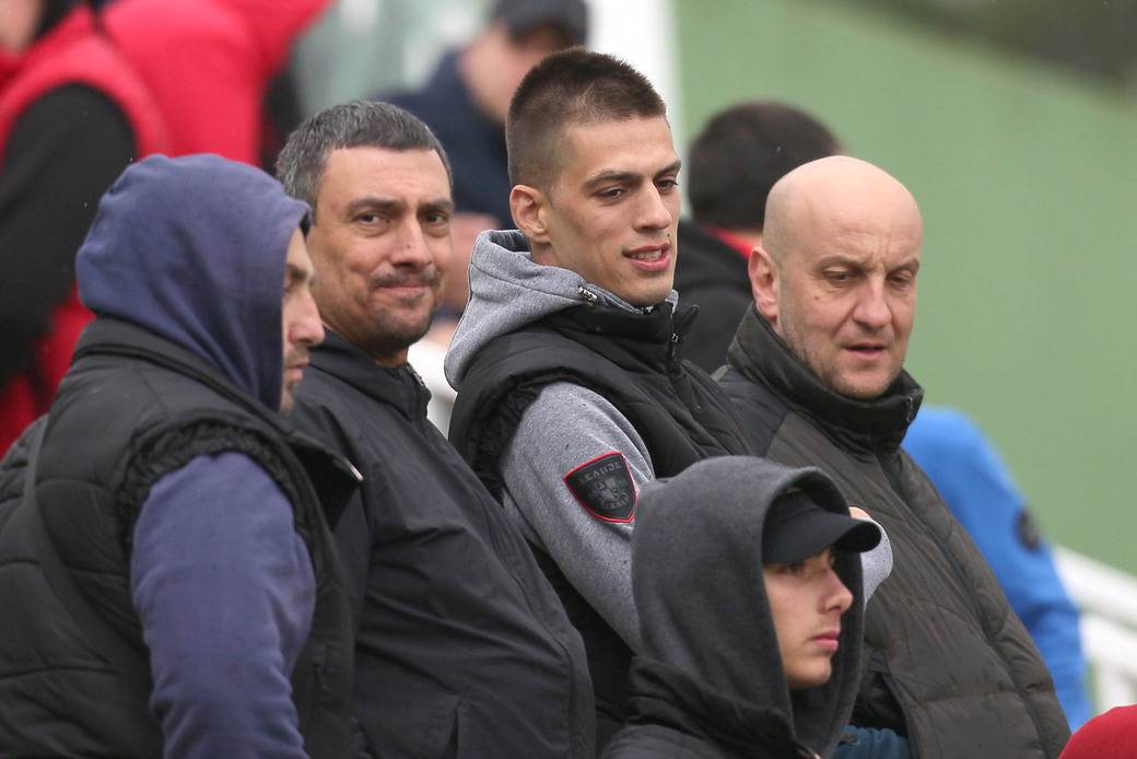 Vujadin Savić Crvena zvezda kapiten i navijač