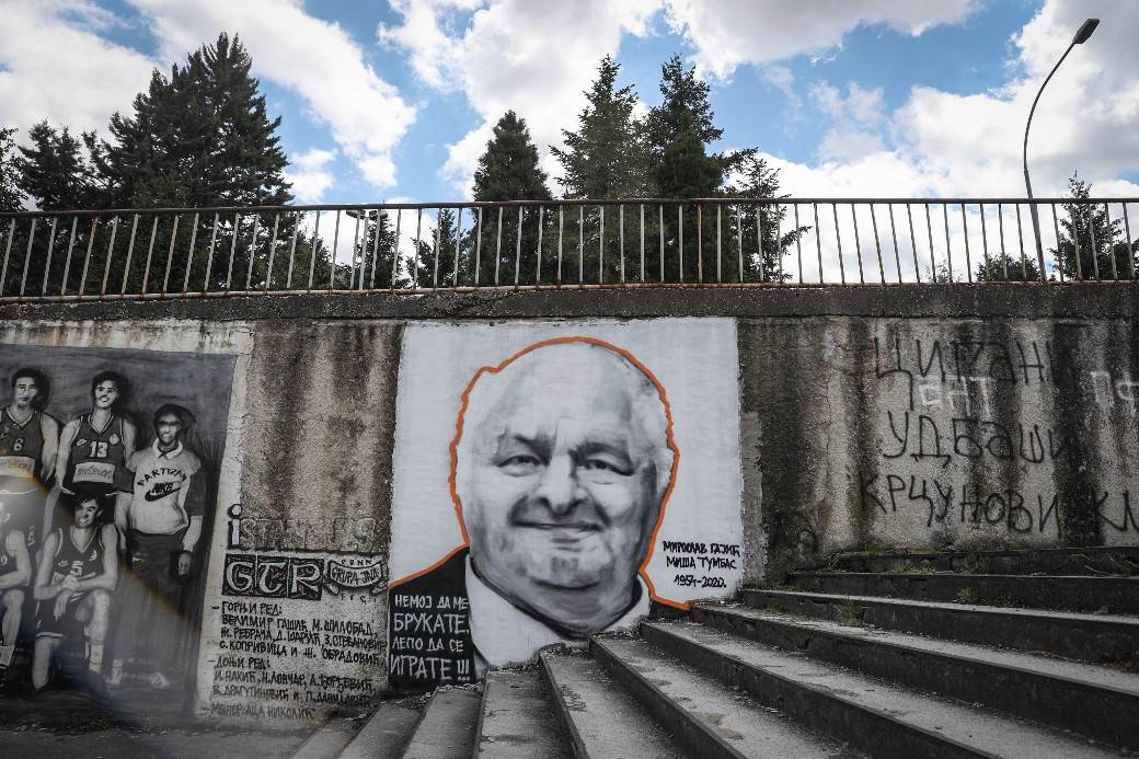 Miša Tumbas mural Miši Tumbasa