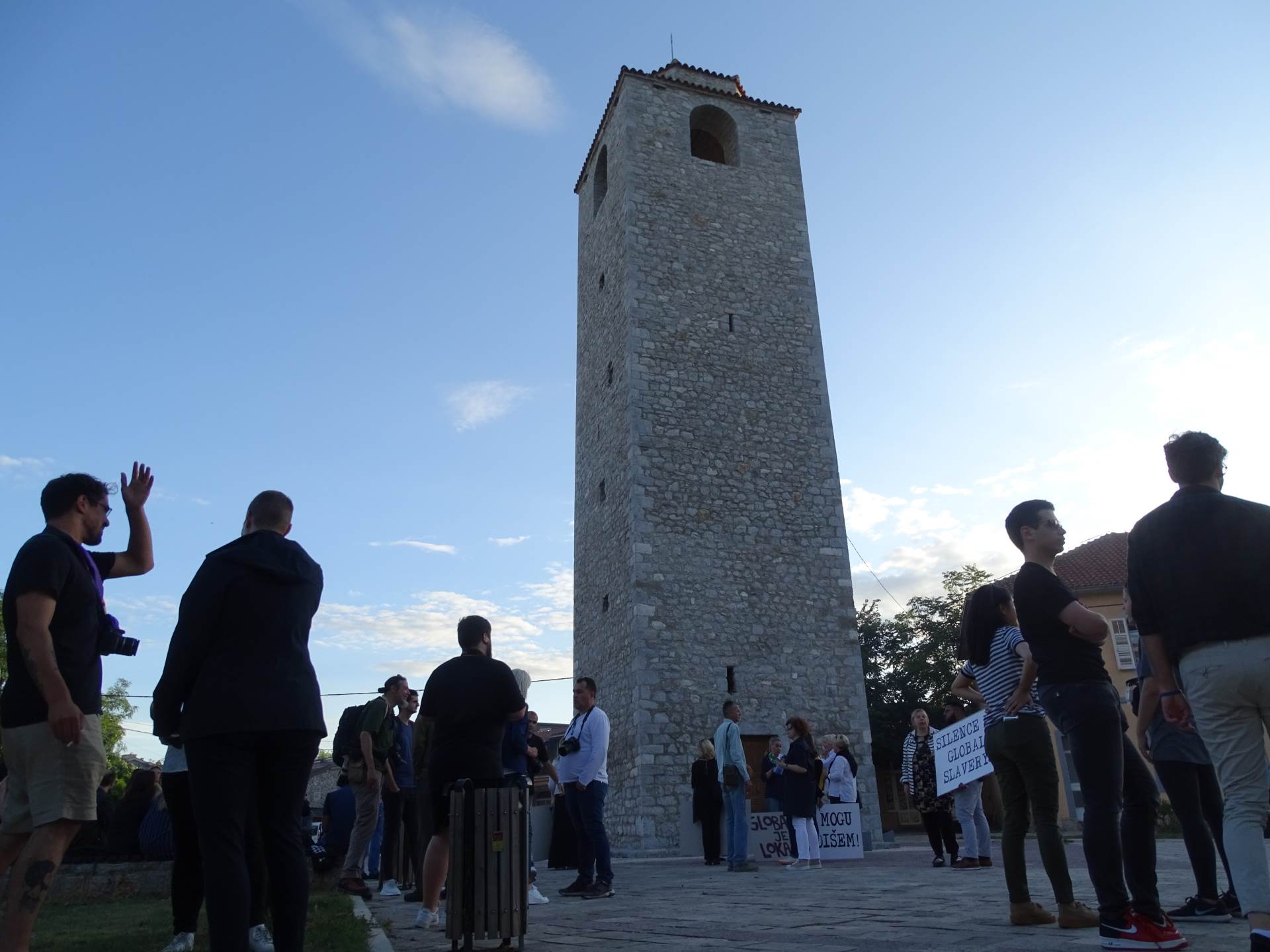 Crna Gora protest u Podgorici protiv rasizma 