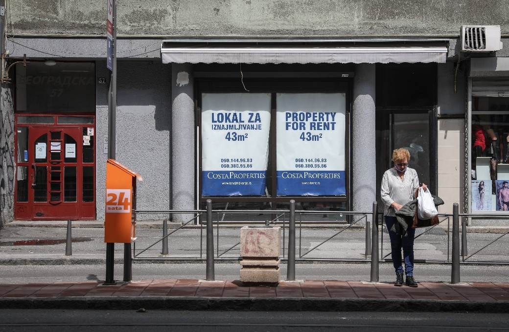 Beograd ekonomija: Prazni lokali, veliki broj lokala za izdavanje FOTOGRAFIJE