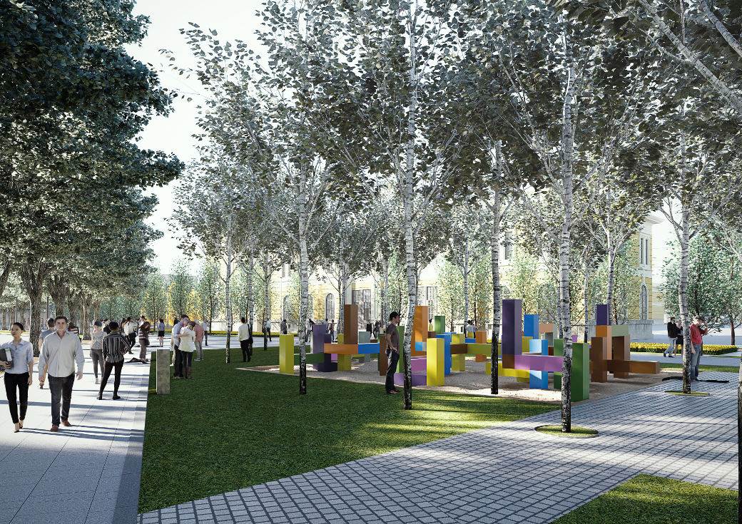 Beograd Savski trg spomenik Stefan Nemanja