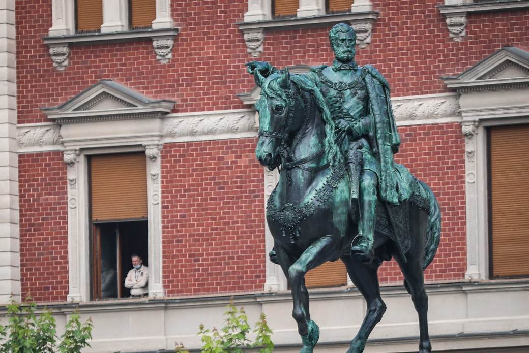 Spomenik knezu Mihailu rekonsturisan