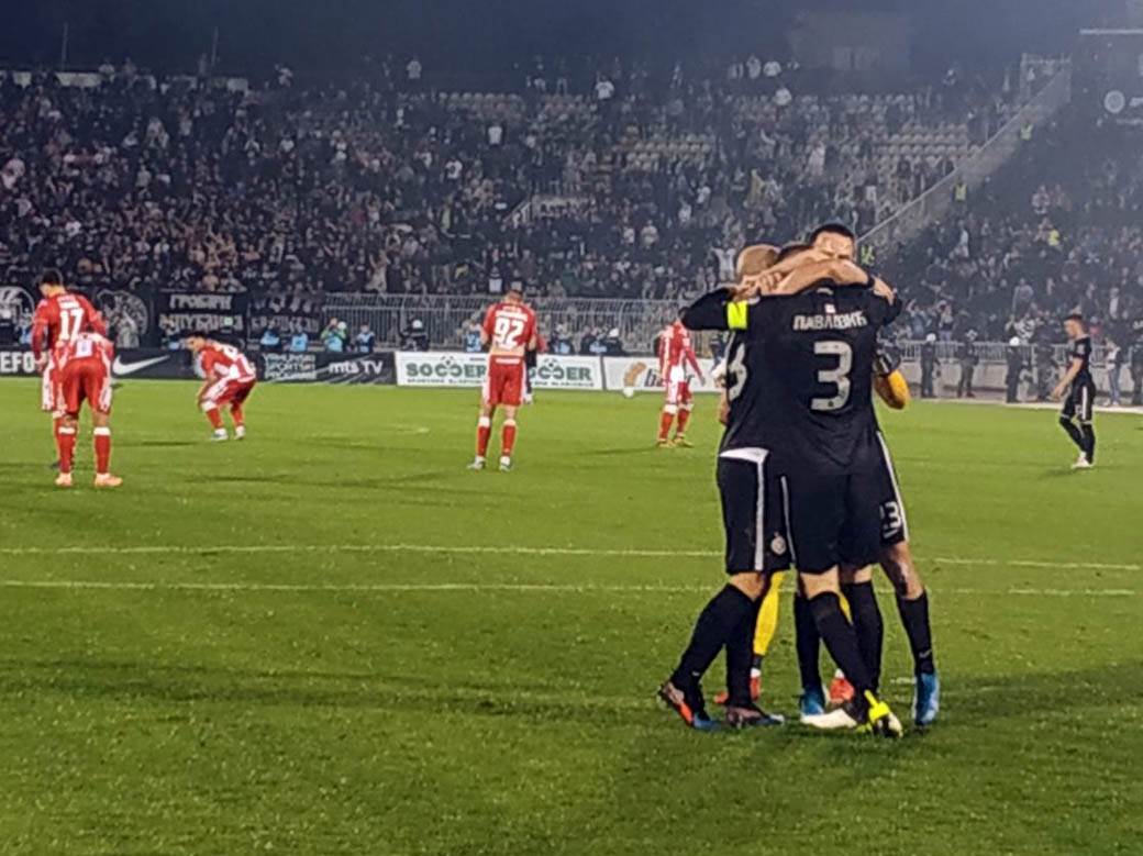 Večiti derbi Partizan Crvena zvezda 1:0 polufinale Kup Srbije Bibars Natho 200. derbi