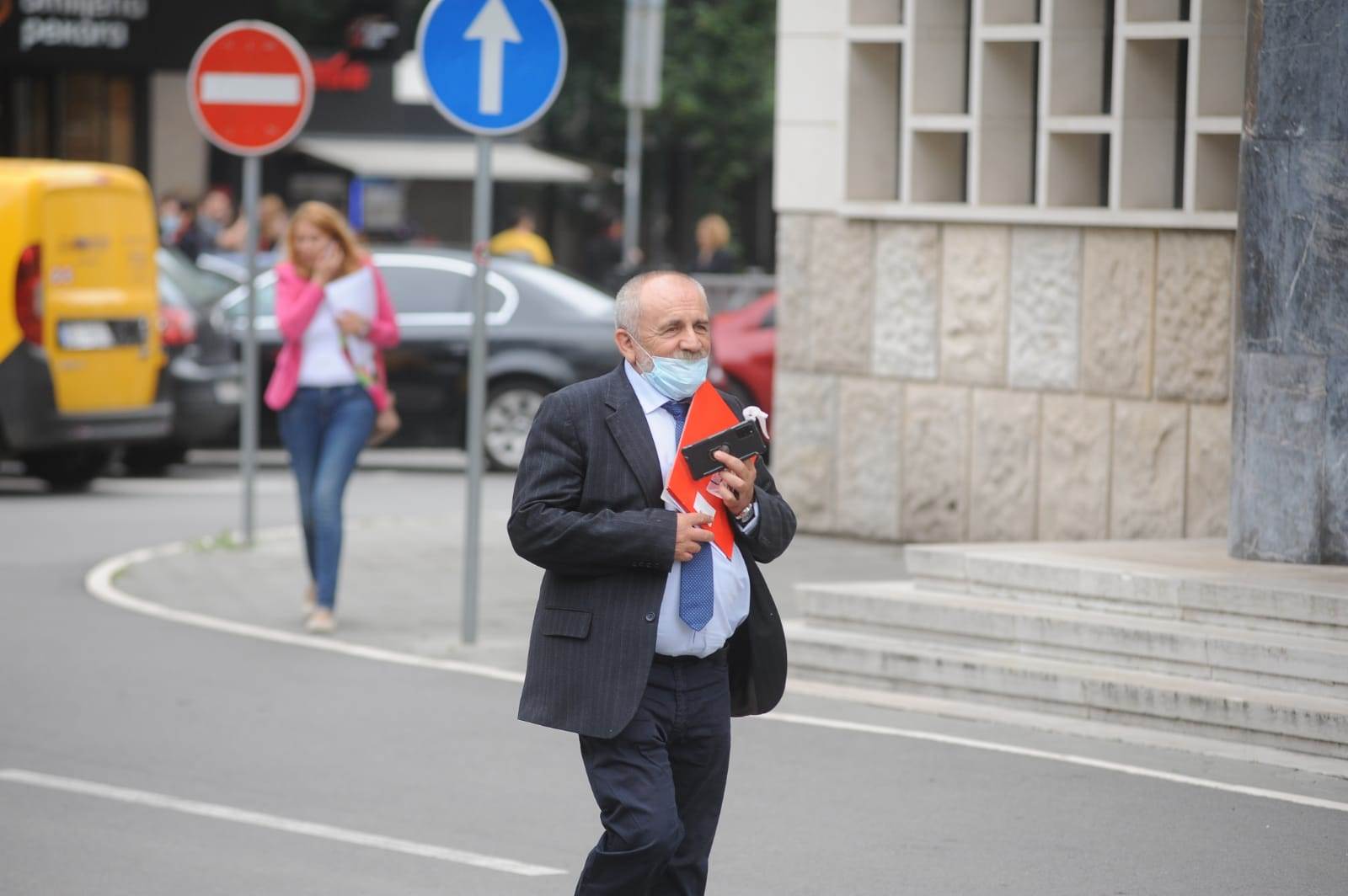 Marijan Ristučević u sudu - napad Obradovića