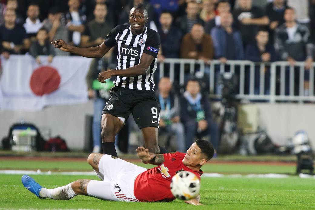 Šta radi Umar Sadik na stadionu Partizana