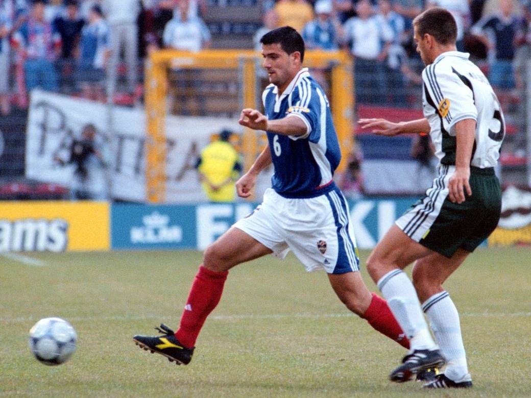 Dve decenije spekakl Euro 2000 Milošević Drulović Mihajlović Mijatović Slovenija 3 3