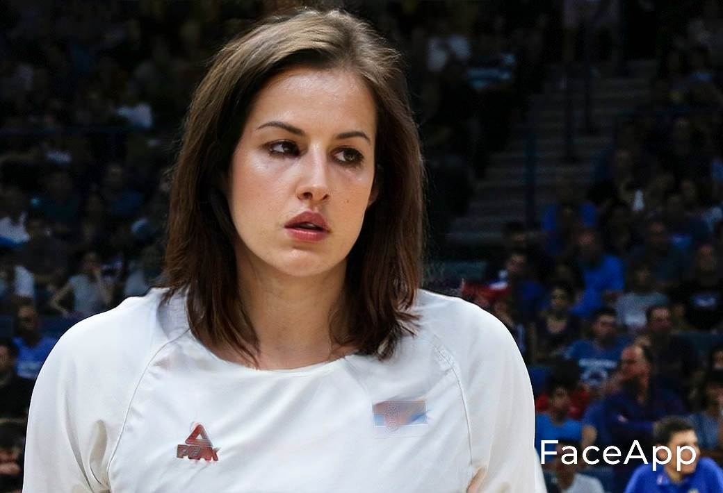 FaceApp kako izgleda kad sportisti promene pol na aplikaciji Ivan Španović Oleg Danilović i drugi