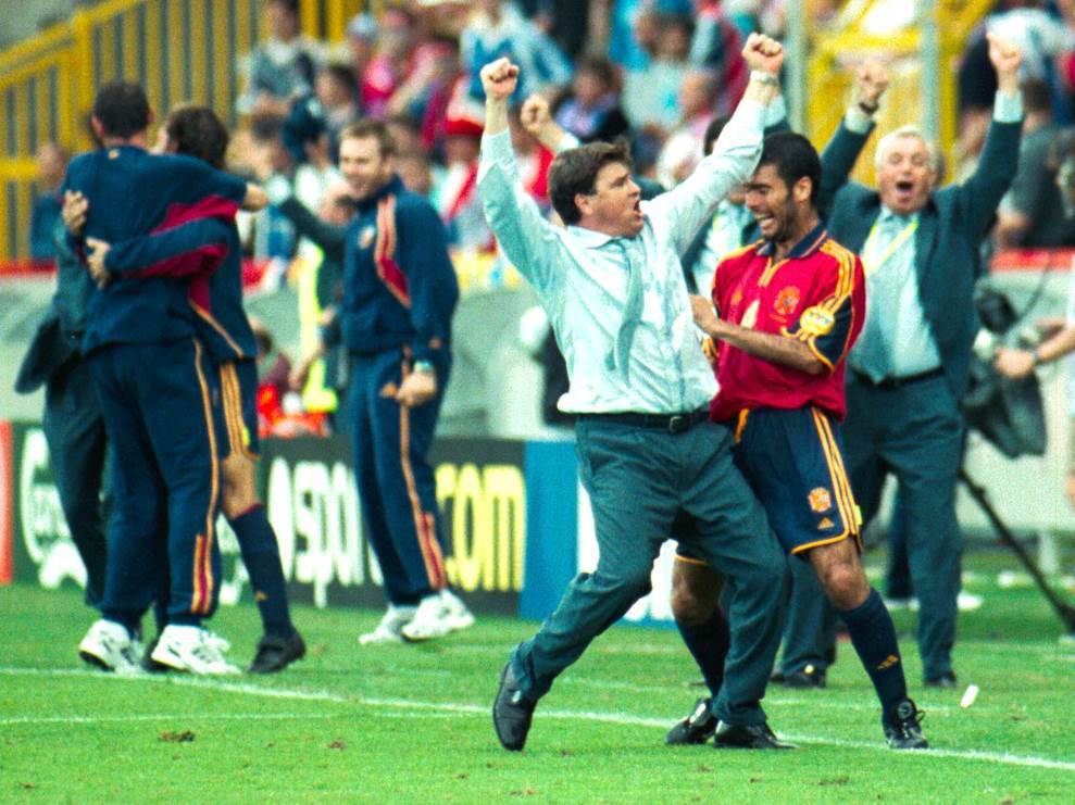 Pre 20 godina Jugoslavija Španija 3 4 Euro 2000 fudbal Milošević Govedarica Komljenović Drulović