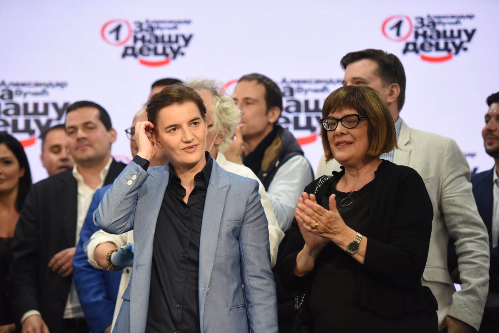 Srpska napredna stranka pobeda na izborima Aleksandar Vučić izjava glasalo dosta žena