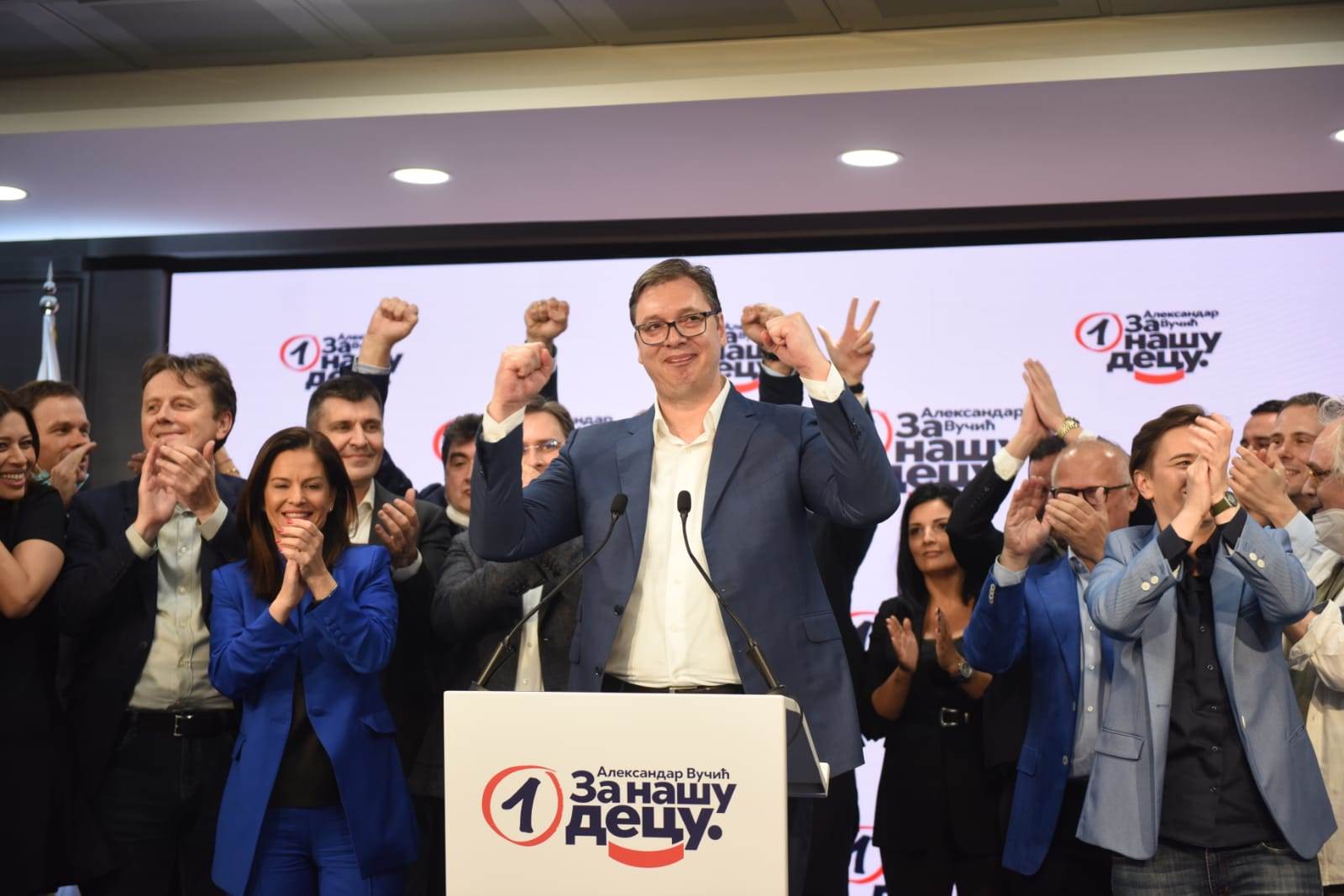 Aleksandar Vučić izbori pobeda SNS izjava