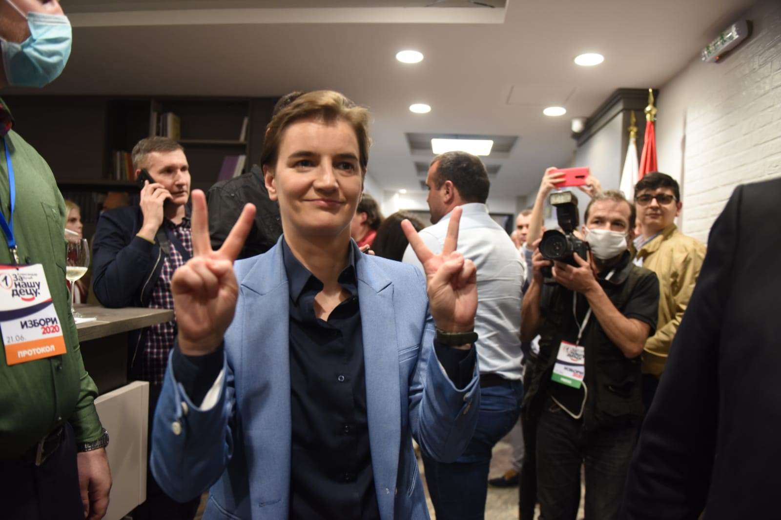 Srpska napredna stranka pobeda na izborima Aleksandar Vučić izjava glasalo dosta žena