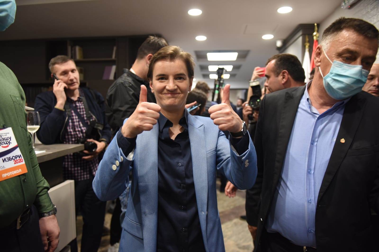 Aleksandar Vučić izbori pobeda SNS izjava