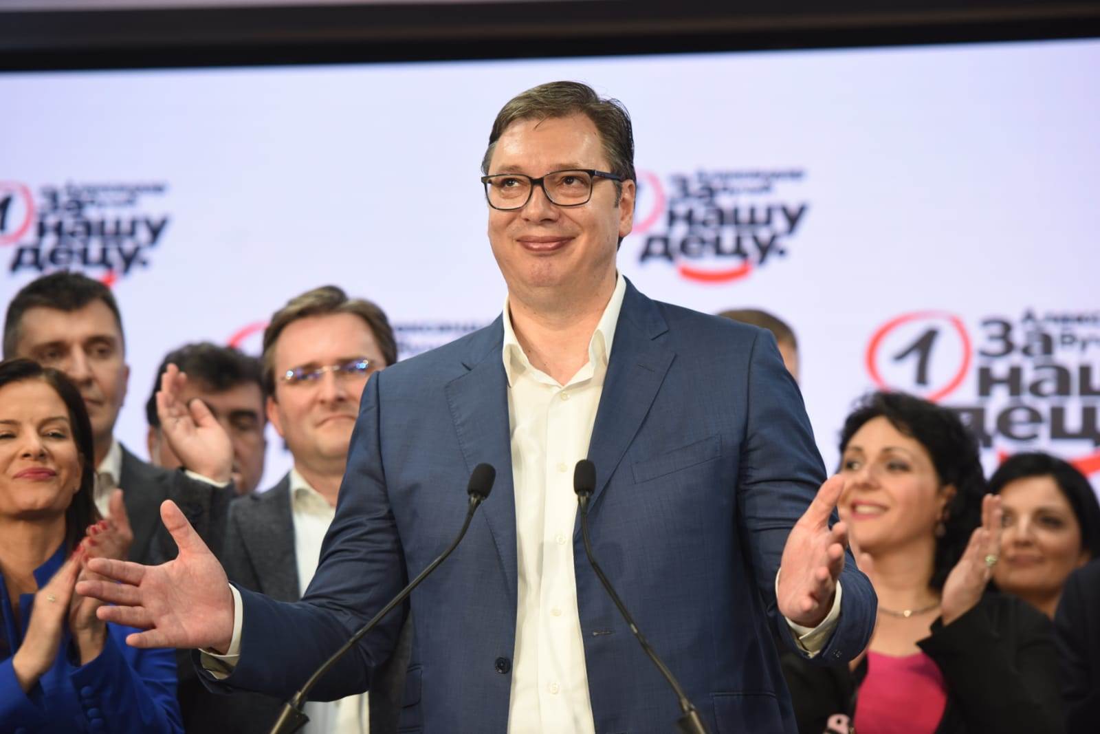 Srpska napredna stranka pobeda na izborima Aleksandar Vučić izjava glasalo dosta žena