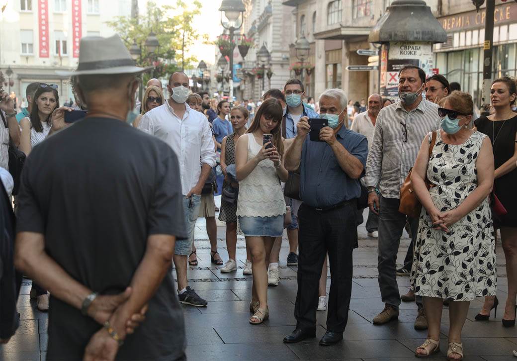 Korona virus Srbija: FOTOGRAFIJE! Goran Sivački - Još uvek si napolju izložba