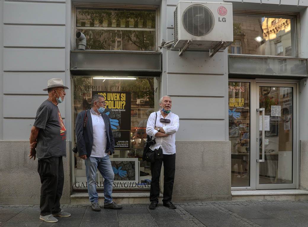 Korona virus Srbija: FOTOGRAFIJE! Goran Sivački - Još uvek si napolju izložba