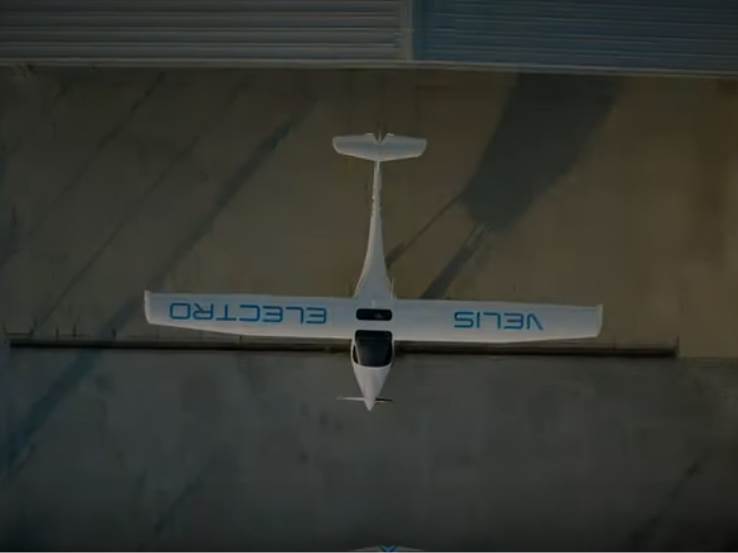 pipistrel avion na struju električni slovenija video