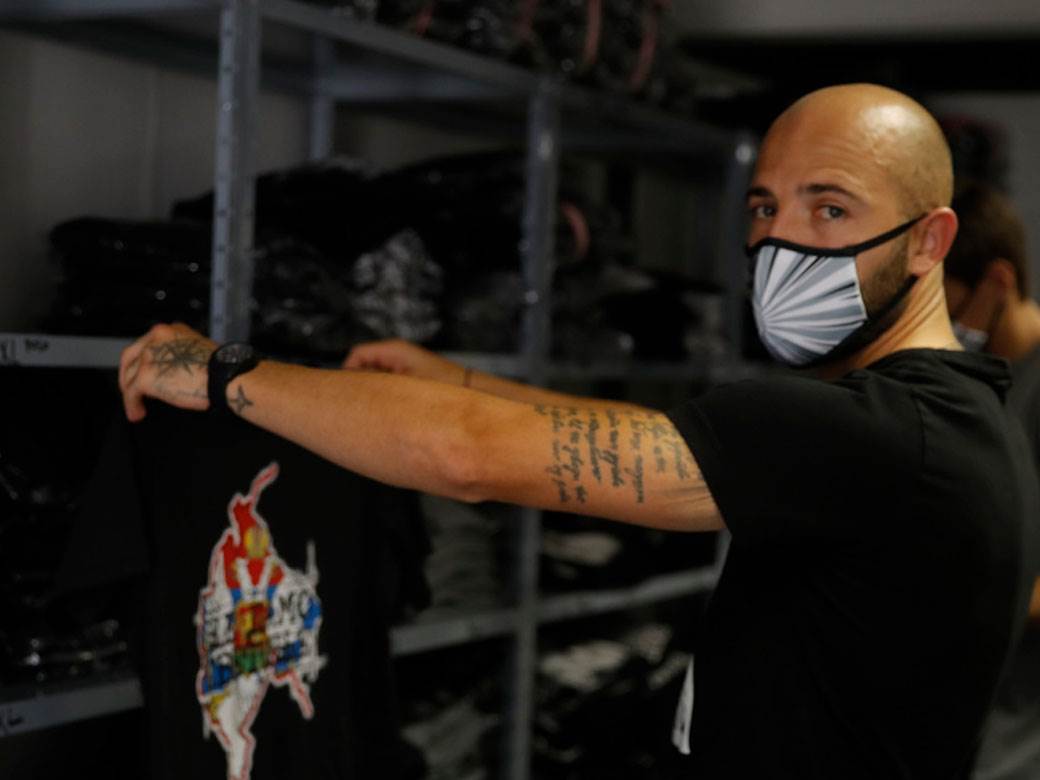 Grobari poseta FK Partizan pokloni obećanja