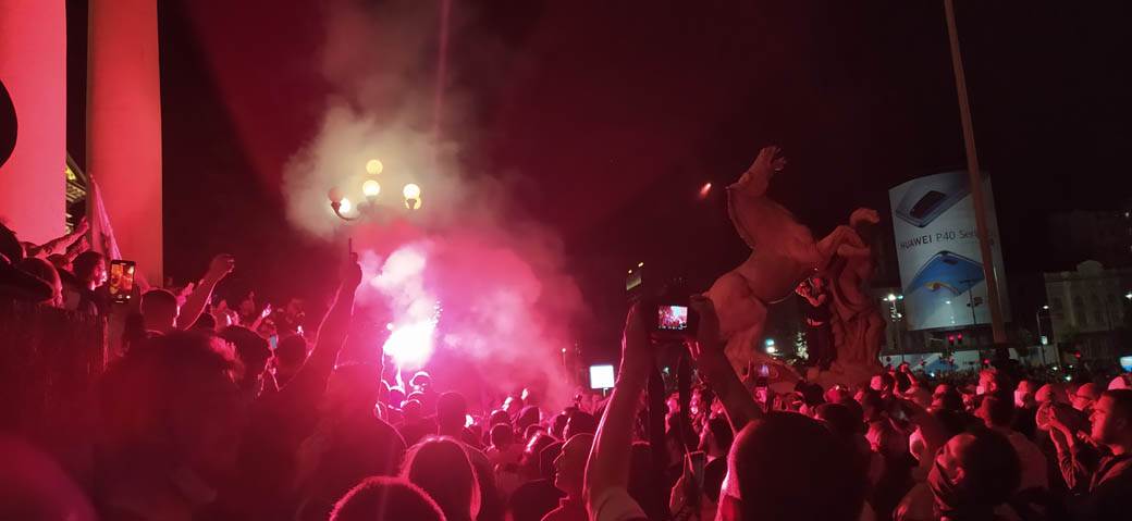 Dragan Marković Palma o protestima ispred Skupštine