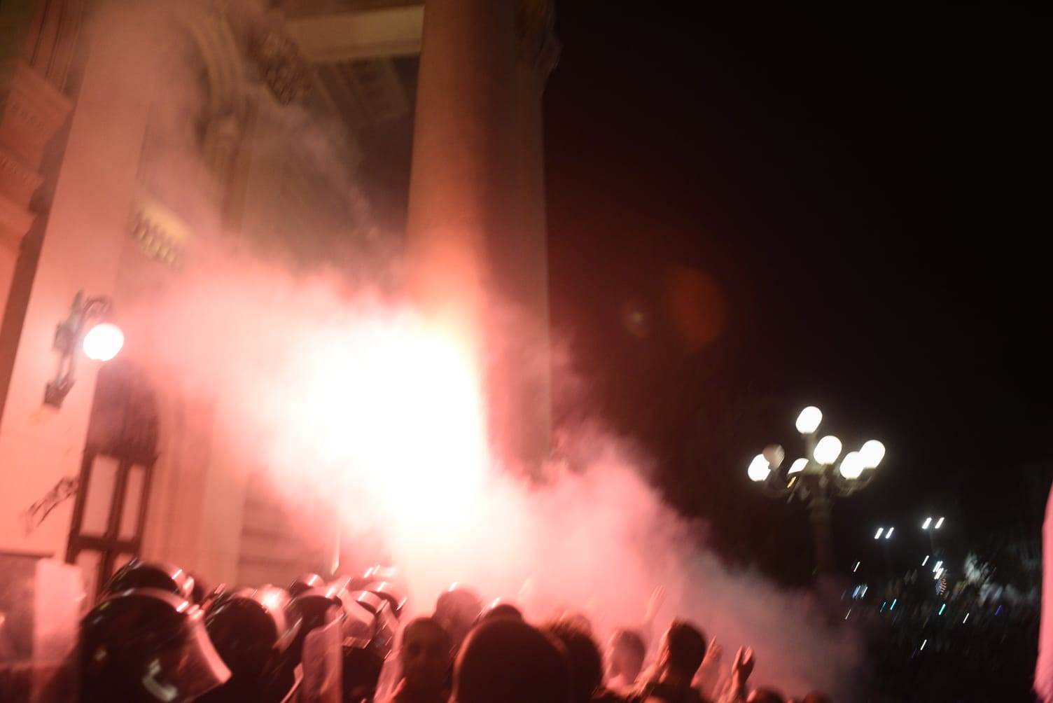 Dragan Marković Palma o protestima ispred Skupštine