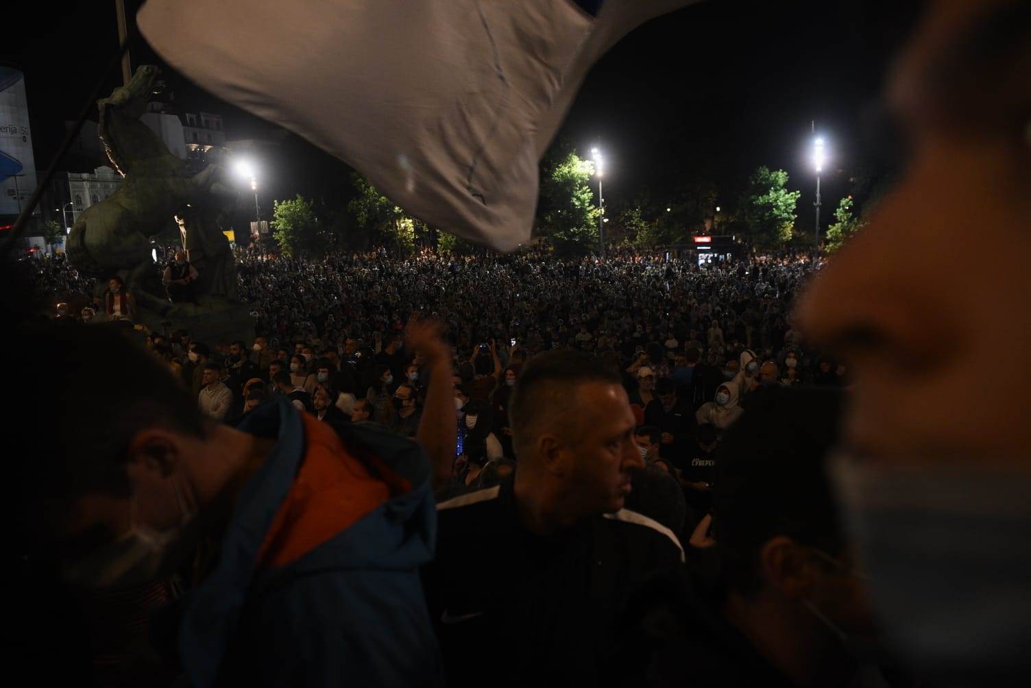 Dragan Marković Palma o protestima ispred Skupštine