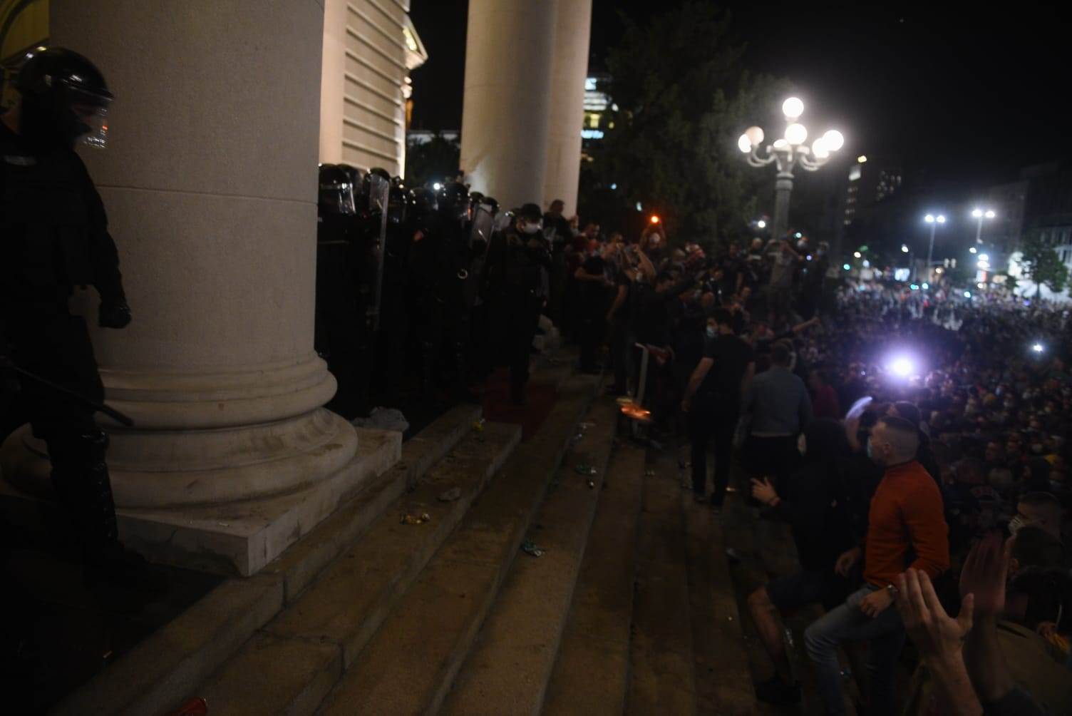 Dragan Marković Palma o protestima ispred Skupštine