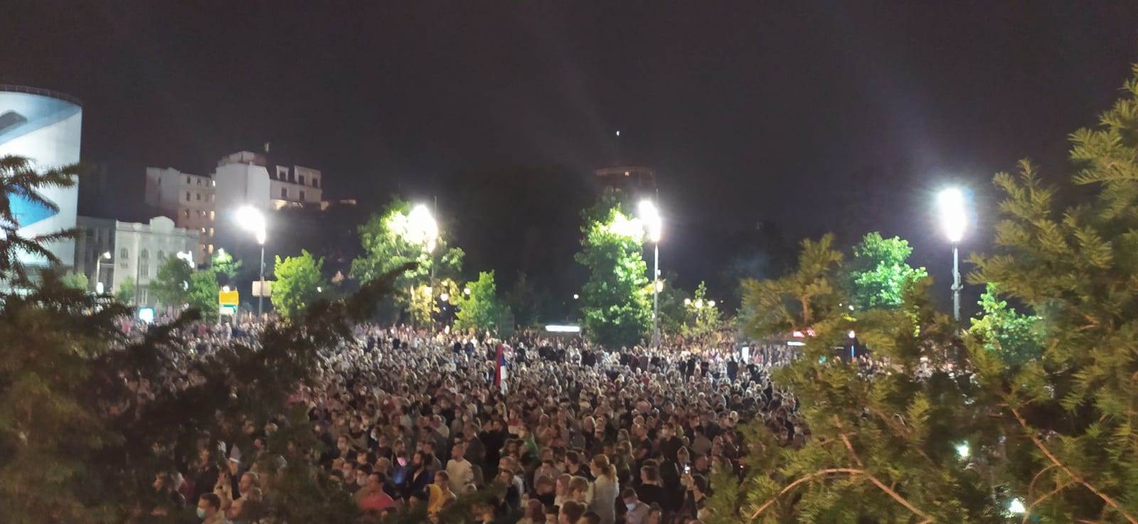 Dragan Marković Palma o protestima ispred Skupštine