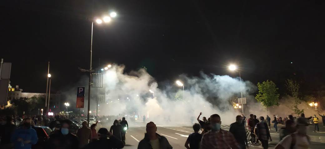 Dragan Marković Palma o protestima ispred Skupštine