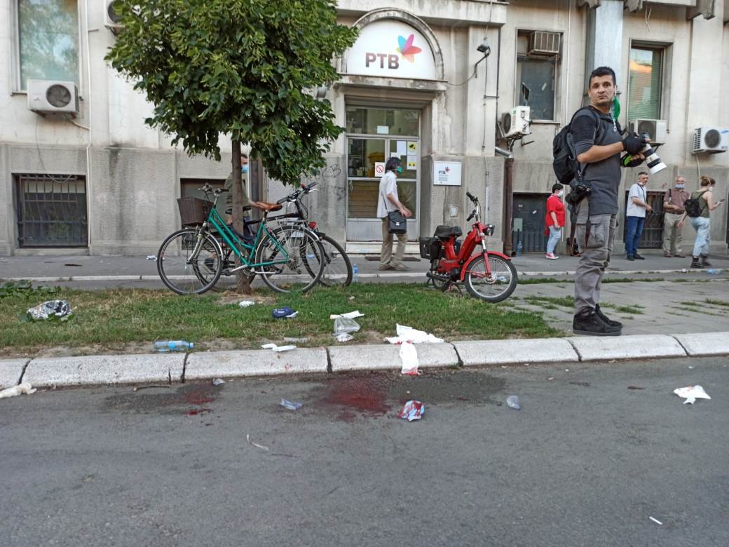 Novi Sad protesti krivična prijava napad ekipa RTS